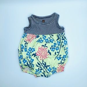 Tea Collection summer romper for infant girl, 3-6 months